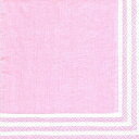 ペーパーナプキン デコパージュ まとめ買い 業務用 LINEA LIGHT PINK L 10枚セット ピンク