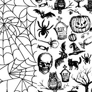 『商品情報』 ★SPIDER WEB(スパイダーウェブ)★ カラー：ブラック 規格：A3 印刷範囲：縦26cm×横40cm 推奨焼成温度：800度 『商品紹介』 歴史ある洋館の中に入り込んだような大人のハロウィンに おススメの転写紙です。 大きな蜘蛛の巣もポイントです！ 白・黒モノトーンで、かぼちゃ・ドクロ・蜘蛛（クモ） 黒猫・カラス・フクロウ・ロウソクなどをスタイリッシュに描きました。 ハロウィンのテーマカラー（紫・オレンジなど）と合わせてみたり、 子供っぽくなりすぎない大人のハロウィンをデコレーションしてみてください。 ・秋を感じられるスタインリグに。 ・ハロウィンパーティーのアイテムつくりにも。 ポーセラーツ 教室、絵付け教室などに通われている方に大人気です！※モニターの発色の具合によって実際のものと色が異なる場合がございます ※ネコポス発送に関しまして※転写紙A4サイズはそのまま、A3サイズは折り曲げての発送となりますのでご注意ください。（転写紙は完全に折り曲げると曲がった部分の印刷がうまく転写できませんので、ご了承いただける方のみご選択ください） ■沖縄・離島対象地域はこちらからご確認頂けます こちらからギフトラッピングを追加出来ます 検索 halloween