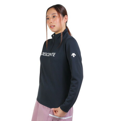 デサント（DESCENTE）（レディース）スキーアンダーシャツ DWWWJB60 BLK