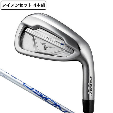 ミズノ（MIZUNO）（メンズ）アイアンセット メンズ 4本 JPX 200X (7〜PW) 20 MFUSION i