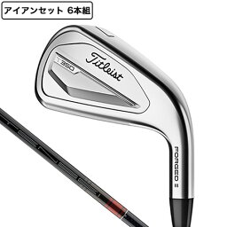 タイトリスト（TITLEIST）（メンズ）T350 アイアンセット 6本(6I〜9I、P、W)TENSEI AV RED AM