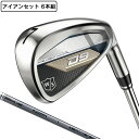 【6万円以上6,000円OFFクーポン 4/24 20時から28h限定】ウイルソンゴルフ（Wilson Golf）（メンズ）D9 アイアンセット 6本(5I〜9I、PW)..