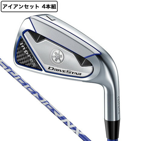 楽天Victoria Golf 楽天市場支店ヤマハ（YAMAHA）（メンズ）インプレス ドライブスター アイアンセット 4本（7I〜9I、PW）SPEEDER NX for Yamaha M423i