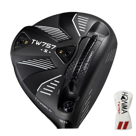 【1,500円OFFクーポン 5/20限定 2万円以上購入】本間ゴルフ（HONMA）（メンズ）ツアーワールド TW757 TypeS ドライバー(1W ロフト10.5度)VIZARD SHAFT for TW757