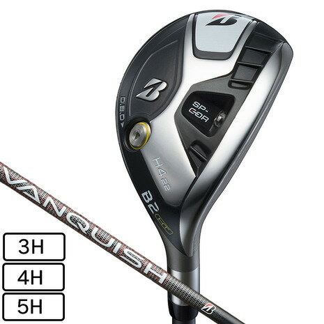 【5%OFFクーポン 5/15限定 2点以上購入】ブリヂストンゴルフ（BRIDGESTONE GOLF）（メンズ）B2HT ハイブリッド VANQUISH BS50h