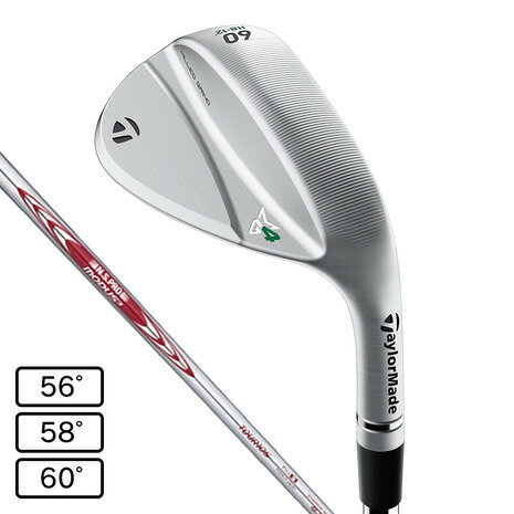 テーラーメイド（TAYLORMADE）（メンズ）ミルド グラインド4 クローム ハイバウンス ウェッジ N.S.PRO MODUS3 TOUR 105