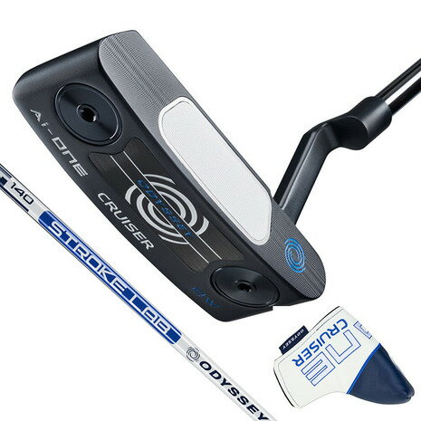 【12/15限定 最大5万Pバック要エントリー＆抽選】オデッセイ（ODYSSEY）（メンズ）AI-ONE エーアイワン クルーザー DOUBLE WIDE CHパター(ロフト3.0度)STROKE LAB 140