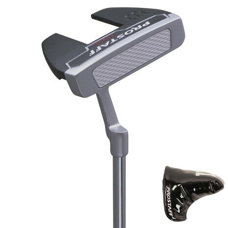 【5%OFFクーポン5/5限定 2点以上購入】ウイルソンゴルフ（Wilson Golf）（メンズ）パター PROSTAFF Putter HORN ネオマレットタイプ (ロフト3度) スチールシャフト