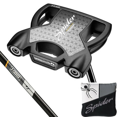 テーラーメイド（TAYLORMADE）（メンズ）スパイダー ツアー トラス TM2 パター(ロフト3度)KBS BLACK STEPLESS STEEL SHAFT