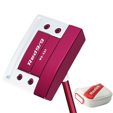 キャスコ メンズ ゴルフグッズ キャスコ（KASCO）（メンズ、レディース）Red9/9 ホワイトバック WB009 ボックスタイプ パター(ロフト1.5度)オリジナルシャフト