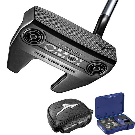 【最大1万Pバック エントリー＆抽選 11/18限定】ミズノ（MIZUNO）（メンズ）M.CRAFT パター OMOI No.06(ガンメタルIP06 ロフト3度)スチールシャフト