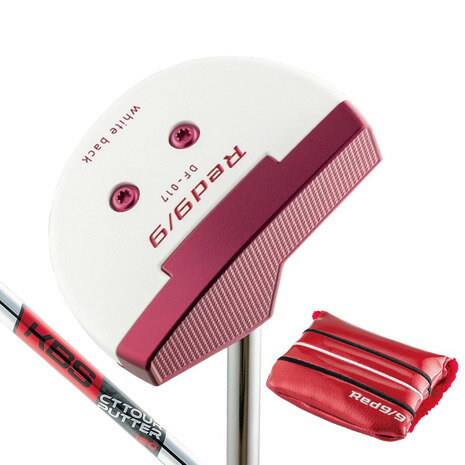 キャスコ メンズ ゴルフグッズ キャスコ（KASCO）（メンズ、レディース）Red9/9 DF-017 パター(ロフト1.5度)KBS CT TOUR PUTTER