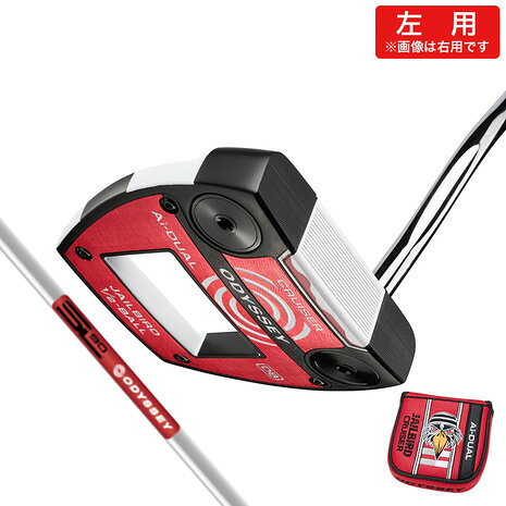 オデッセイ（ODYSSEY）（メンズ）左用 Ai-DUAL 1/2-BALL CRUISER JAILBIRD DB パター(ロフト3度)STROKE LAB 140