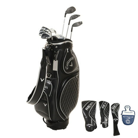 キャロウェイ（CALLAWAY）（レディース）初心者 レディース ゴルフクラブレバ クラブセット 9本 (1W 4W 5H 7I〜9I PW SW PT)Callawayオリジナルカーボン