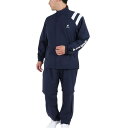 【7/1限定 最大7万Pバック要エントリー&抽選】ルコックスポルティフ(lecoqsportif)(メンズ)ゴルフウェア メンズ レインウェア 防水 耐水 2WAY仕様 ストレッチ 上下セット 上下セット QGMTJH00W NV00