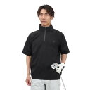 【5/9 20時スタート さらに最大P10倍】ハーレー(HURLEY)(メンズ)ゴルフウェア ファントム レイン 半袖 プルオーバー MGRN251099-BL...