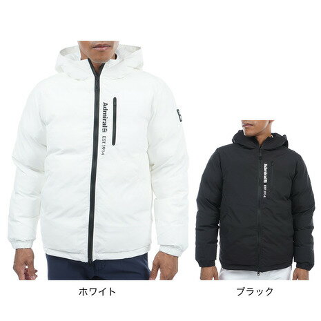 アドミラル ゴルフ（Admiral GOLF）（メンズ）ゴルフウェア アウター パーカー フーデッドジャケット 保温 ストレッチ ADMA390