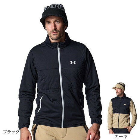 【11/4 20時スタート さらに最大P10倍】アンダーアーマー（UNDER ARMOUR）（メンズ）ゴルフウェア アウター DRIVE PRO INSULATED フルジップ ジャケット 6007924