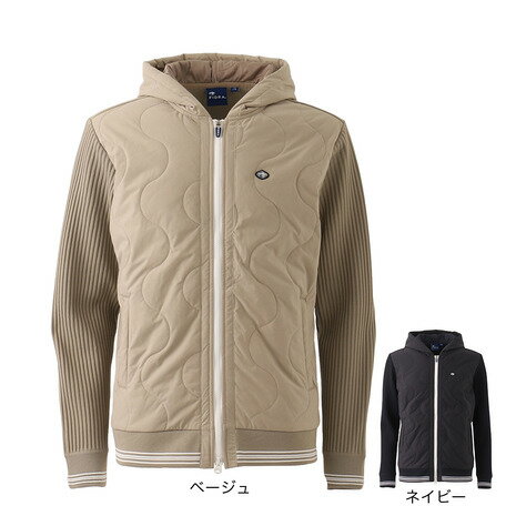 フィドラ（FIDRA）（メンズ）ゴルフウェア 防寒 アウター ニット軽量中綿ジャケット FD5UTY11