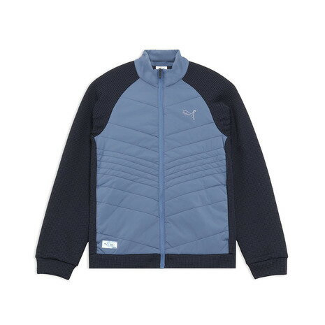 【最大1万Pバック エントリー＆抽選 11/18限定】プーマ（PUMA）（メンズ）ゴルフウェア アウター シャドウC 軽量 中綿 ハイブリッドジャケット 635764-02