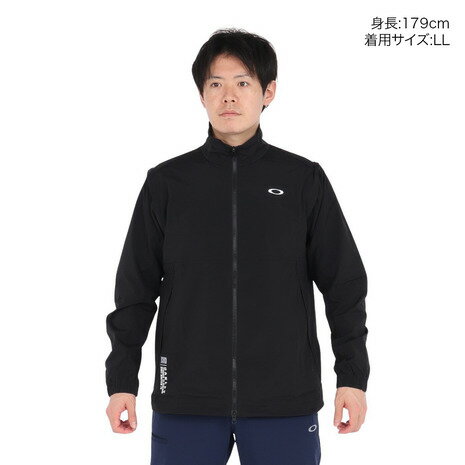 オークリー（OAKLEY）（メンズ）ゴルフウェア アウター 撥水 防風 2WAY TACTFUL ウインドジャケット 6.0 FOA407596