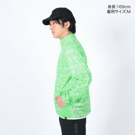 ニューバランス（new balance）（メンズ）ゴルフウェア アウター 撥水 防風 ストレッチ FULL ZIP WIND BLOUSON 012-3120003 3