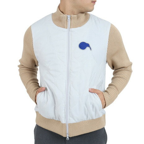 キウイアンドコー（KIWI&CO.）（メンズ）ゴルフウェア Quilting Cmb ブルゾン KIWI1BL03M223-C001