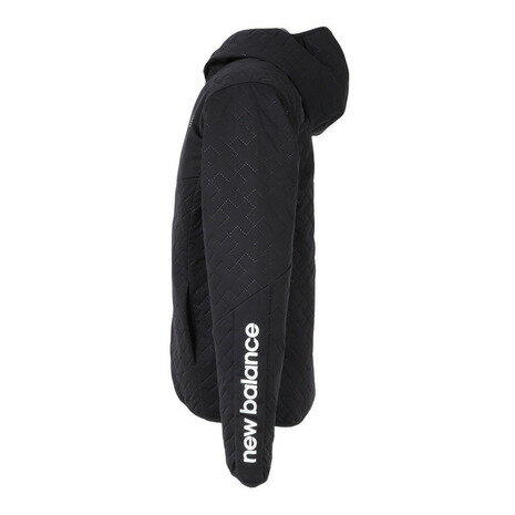 ニューバランス（new balance）（メンズ）ゴルフウェア アウター 防風 中綿 QUILTED フルジップ フーディ 012-5220006-010