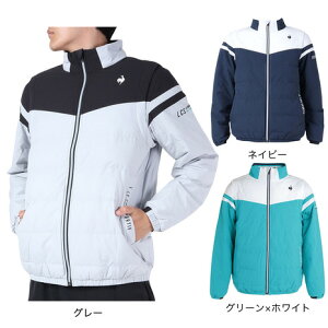 ルコック スポルティフ（le coq sportif）（メンズ）ゴルフウェア ストレッチフォーサー 中わたヒートナビ2WAYブルゾン QGMWJK04