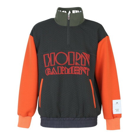 ホーンガーメント（HORN G.M.T）（メンズ）ゴルフウェア Trans Sponge1/2 トップ HCM-2C-AC06-KHAKI