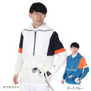 【7/18限定 最大1万Pバック要エントリー&抽選】クランク(CLUNK)(メンズ)ゴルフウェア アウター ハーフジップ ウィンドウ プルオーバー ジャケット CL5QTY51