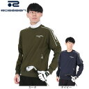 ROSASEN(メンズ)ゴルフウェア アウター UVケア A-Line ブルゾン ナイロンリップスニード 047-32911