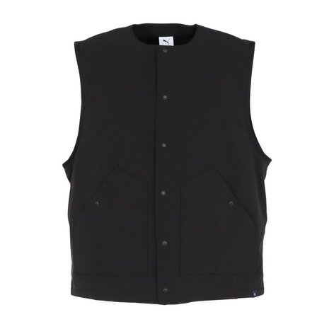 プーマ（PUMA）（メンズ）ゴルフウェア アウター 防寒 ベスト 694441-01