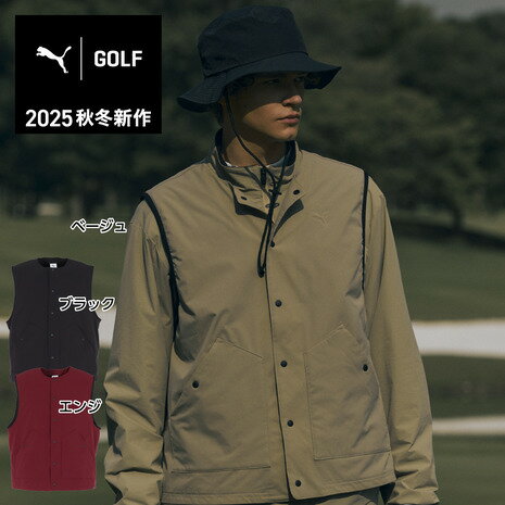プーマ（PUMA）（メンズ）ゴルフウェア アウター 防寒 ベスト 69444