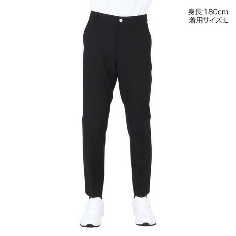 レザレクション（Resurrection）（メンズ）ゴルフウェア 発熱保温 ソフトサーモロングパンツ BD34PT19-M BLK