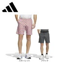 【7/18限定 最大1万Pバック要エントリー&抽選】アディダス(adidas)(メンズ)ゴルフウェア ショートパンツ マルチカラードBOSプリントショーツ IKK89-IN9026/IN9028