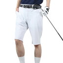 Second Style(Second Style)(メンズ)ゴルフウェア ショートパンツ 接触冷感 リラクティブクールハーフパンツ 232721 WHT(4)