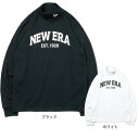 ニューエラ（NEW ERA）（メンズ、レディース）ゴルフウェア ハイネック アーチロゴ パフォーマンス長袖Tシャツ 13331031 その1