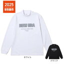 ニューエラ(NEW ERA)(メンズ、レディース)ゴルフウェア 長袖 ミッドネック パフォーマンス Tシャツ Neon Logo 14669859 14669860