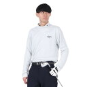 キャロウェイ(CALLAWAY)(メンズ)ゴルフウェア 吸湿発熱 長袖モックネックシャツ C23233110-1030