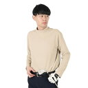 【7/18限定 最大1万Pバック要エントリー&抽選】トラヴィスマシュー(Travis Mathew)(メンズ)ゴルフウェア ストレッチ 長袖ボーダーモックネックシャツ 7AI043-2PRS