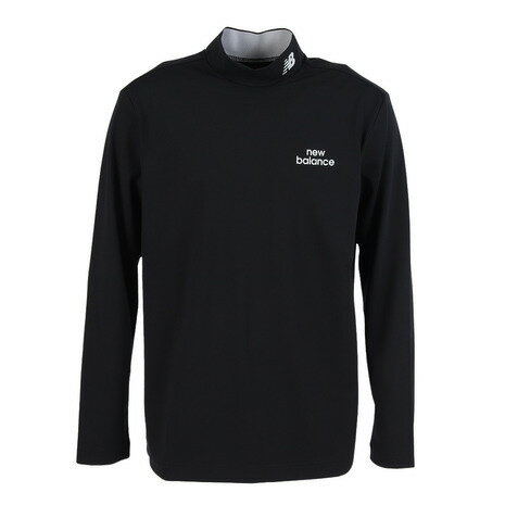 ニューバランス（new balance）（メンズ）ゴルフウェア 長袖 モックネック プルオーバー 012-5267010-010