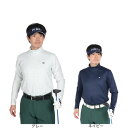 【マラソン期間限定 さらに最大P10倍】フィドラ(FIDRA)(メンズ)ゴルフウェア 長袖 保温 消臭 総柄タートルネック FD5STG22