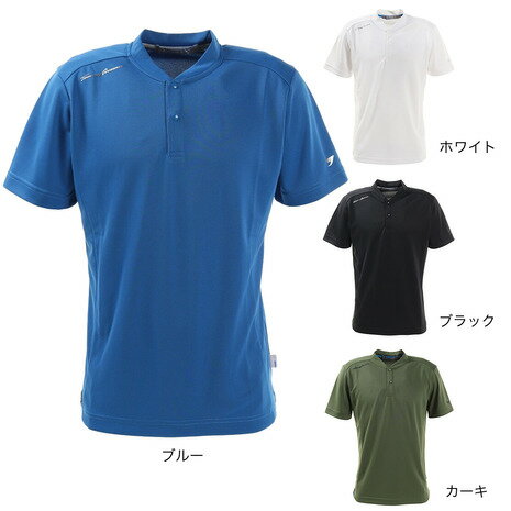 ポロシャツ メンズ（3000円程度） トミーアーマー（Tommy Armour）（メンズ）ゴルフウェア nanoguardヘンリーネックシャツ 403TA1NB8091