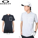 オークリー（OAKLEY）（メンズ）ゴルフウェア 吸汗 速乾 接触冷感 Tech Cold ポケットポロシャツ FOA405167