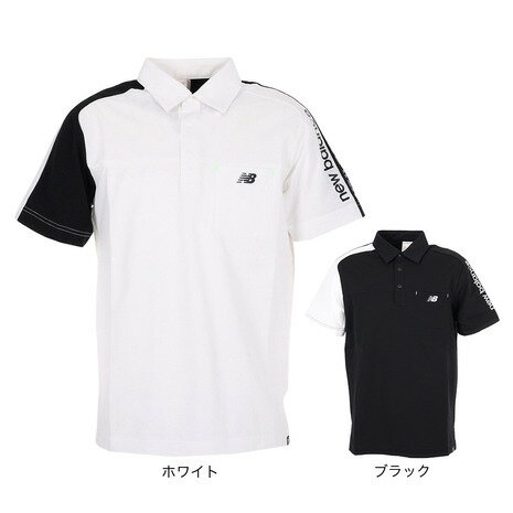 ニューバランス（new balance）（メンズ）ゴルフウェア ストレッチ 半袖ポロシャツ 012-3168012