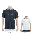 トミー ヒルフィガー ゴルフ(TOMMY HILFIGER GOLF)(メンズ)ゴルフウェア 吸水速乾 エッセンシャル ストライプ 半袖ポロシャツ THMA513