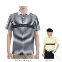 【7/15限定 最大1万Pバック要エントリー&抽選】トミー ヒルフィガー ゴルフ(TOMMY HILFIGER GOLF)(メンズ)ゴルフウェア 吸水速乾 抗菌防臭 エッセンシャル 半袖ポロシャツ THMA514