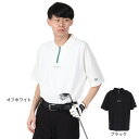 ニューエラ(NEW ERA)(メンズ、レディース)ゴルフウェア 吸汗速乾 半袖 スキッパー ポロシャツ Seersucker 14391489 14391490