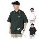ワック(WAAC)(メンズ)ゴルフウェア ライトストレッチポンチ 半袖ポロシャツ 072252011